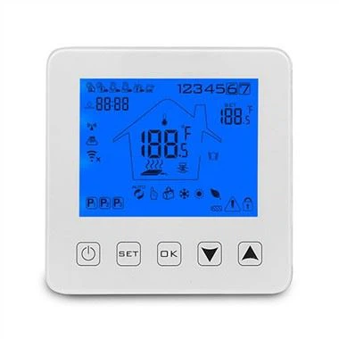 Pemanas Tiang Elektrik dengan Termostat